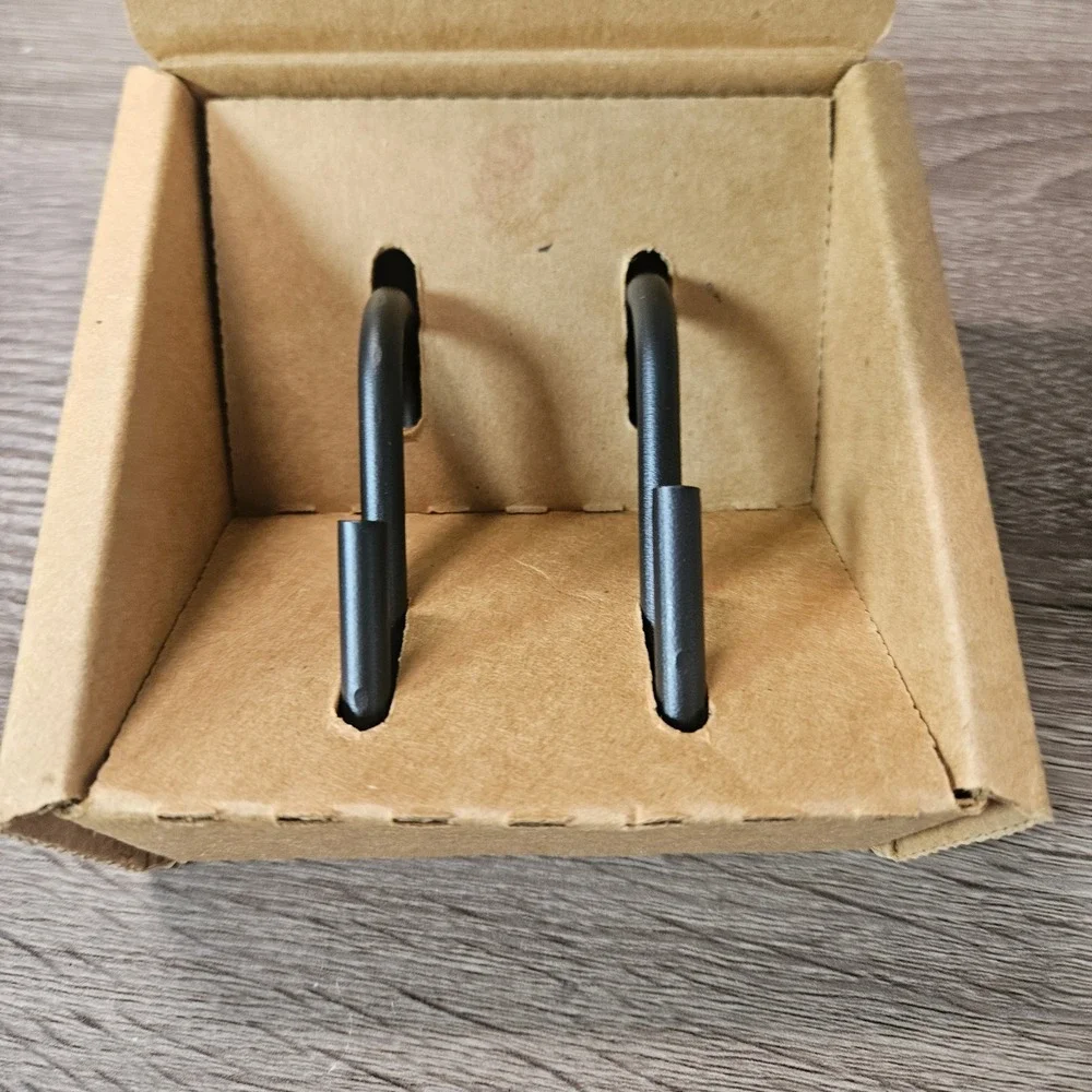 Longaberger Metalworks Wrought Iron S Hooks 2 Pack Black 71129
